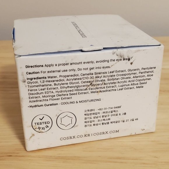 COSRX Hydrium Green Tea Aqua Soothing Gel Cream 50ml - Picture 5 of 5